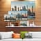 Designart - New York City Skyline - Photography Canvas Art Print
